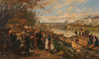 Alois Schnn - Der Obstmarkt auf dem Schanzel.webp