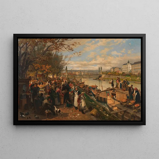 Alois Schnn - Der Obstmarkt auf dem Schanzel.webp