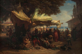 Alois Schnn - Markt von Konstantinopel.webp