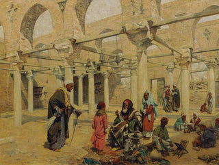 Alphons Leopold Mielich - School in Benassa.webp