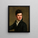 Autoportrait - Alphonse-Henri Perin — kehystetty taideteos seinällä