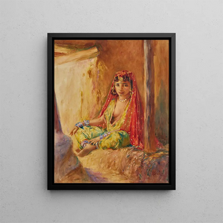 Alphonse Birck - Ouled Nal au voile rouge.webp