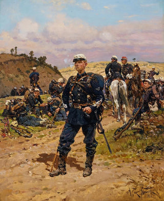 Alphonse Marie De Neuville - Sergent major de chasseur pied.webp
