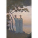 Maalauksen jäljennös Contemplaation-maalaus - Alphonse Osbert