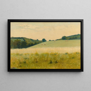 Alphonse Osbert - Dans les champs de Dilette Manche.webp