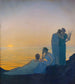 Ilta antiikki - Alphonse Osbert — näkymä teoksesta