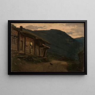 Amaldus Nielsen - Sommernatt Setesdal.webp