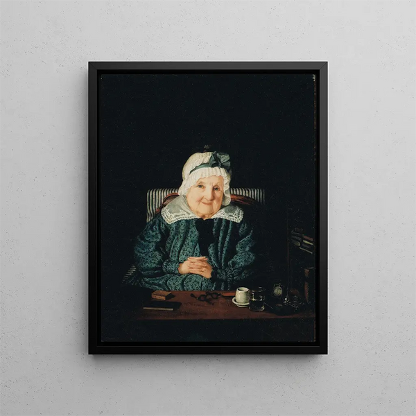 Christina Augusta von Fersen - Amalia Lindegren — kehystetty taideteos seinällä