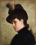 Portrait d'une femme - Amanda Sidwall — näkymä teoksesta