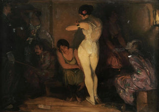Amandus Faure - Hinter der Manege.webp
