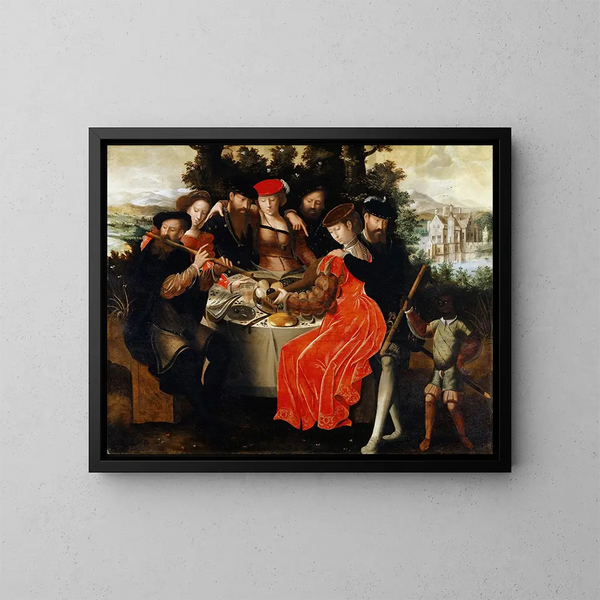 Société de musique en plein air - Ambrosius Benson — kehystetty taideteos seinällä