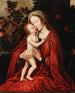 La Vierge à l'Enfant dans une roseraie - Atelier d'Ambrosius Benson — näkymä teoksesta
