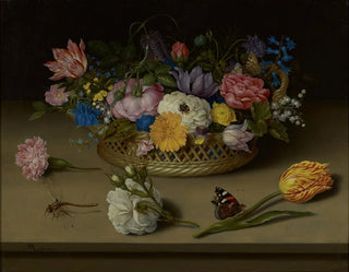 luonnonkuva kukista - Ambrosius Bosschaert vanhempi — näkymä teoksesta