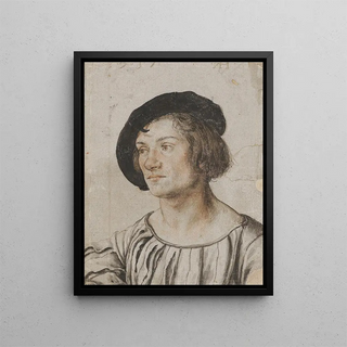 Ambrosius Holbein - Portrait of a Young Man.webp