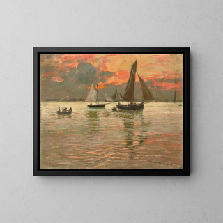 AmdeJulien MarcelClment - Ciel rouge  le retour de la pche.webp