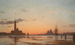 Amde Rosier - Le Canal San Marco Au Crpuscule Venise.webp