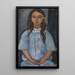 Alice-maalaus - Amedeo Modigliani — kehystetty taideteos seinällä