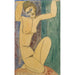 Cariatide-maalaus - Amedeo Modigliani — näkymä teoksesta
