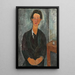 Maalauksen jäljennös Chaim Soutine - Amedeo Modigliani