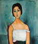 Christine - Amedeo Modigliani — näkymä teoksesta