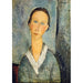 Merimiehenpukuisen tytön - Amedeo Modigliani — näkymä teoksesta