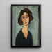 Maalauksen jäljennös Nuori nainen - Amedeo Modigliani