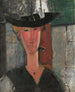Madame Pompadour - Amedeo Modigliani — näkymä teoksesta