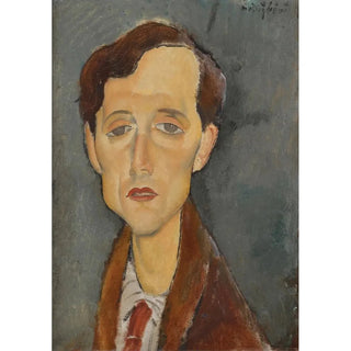 Amedeo Modigliani - Portrait of Frans Hellens.webp