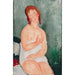 Maalauksen jäljennös Aikuinen nainen paidassa 1918 - Amedeo Modigliani