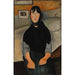 Nuoren kansalaisnaisen maalaus - Amedeo Modigliani — näkymä teoksesta