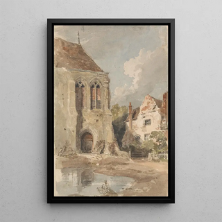 Amelia Long - Old Church and House.webp