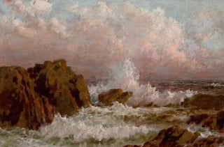 American School - Seascape with Crashing Surf.webp