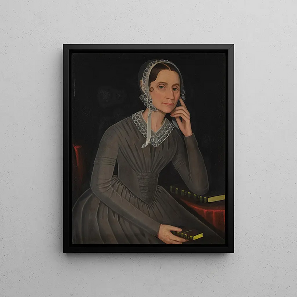 Catherine De Cantillon Stoutenburgh - Ammi Phillips — kehystetty taideteos seinällä
