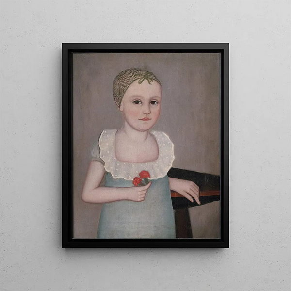 Henriette Dorr - Ammi Phillips — kehystetty taideteos seinällä