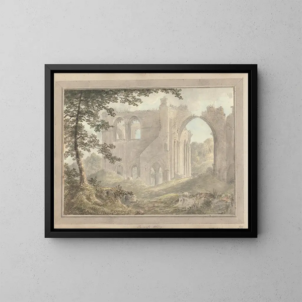 Vues en Angleterre, en Écosse et au Pays de Galles: Voyage en Écosse, Abbaye de Furness - Amos Green — kehystetty taideteos seinällä