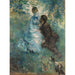 Maalauksen jäljennös Rakastavaiset - Pierre-Auguste Renoir
