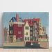 Maalauksen jäljennös Amsterdam, Rokin - Carl Grossberg