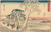 Ejiri-maalaus - Andō Hiroshige — näkymä teoksesta