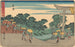 Fujisawan maalaus - Andō Hiroshige — näkymä teoksesta
