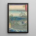 Maalauksen jäljennös Andō Hiroshige
