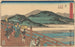 Kyoto-maalaus - Andō Hiroshige — näkymä teoksesta