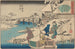 Mokuboji Uki Mont Fuji Oka Ya Han - Andō Hiroshige — näkymä teoksesta
