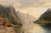 Fjordin maisemamaalaus - Anders Askevold — näkymä teoksesta