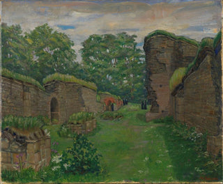 Anders Castus Svarstad - Cloister Ruins at Hovedya.webp