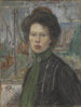Portrait du peintre suédois Tora Holmström - Anders Castus Svarstad — näkymä teoksesta