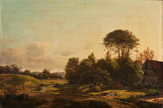 Anders Christian Lunde - View Of Frederiksberg Palace From The Vicinity Of Ladegaardsvej.webp