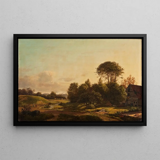 Anders Christian Lunde - View Of Frederiksberg Palace From The Vicinity Of Ladegaardsvej.webp