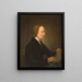 Portrait de Lorenzo Hammarsköld - Anders Lundquist — kehystetty taideteos seinällä