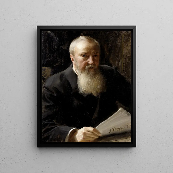 Carl Fredrik Liljevalch - Anders Zorn — kehystetty taideteos seinällä