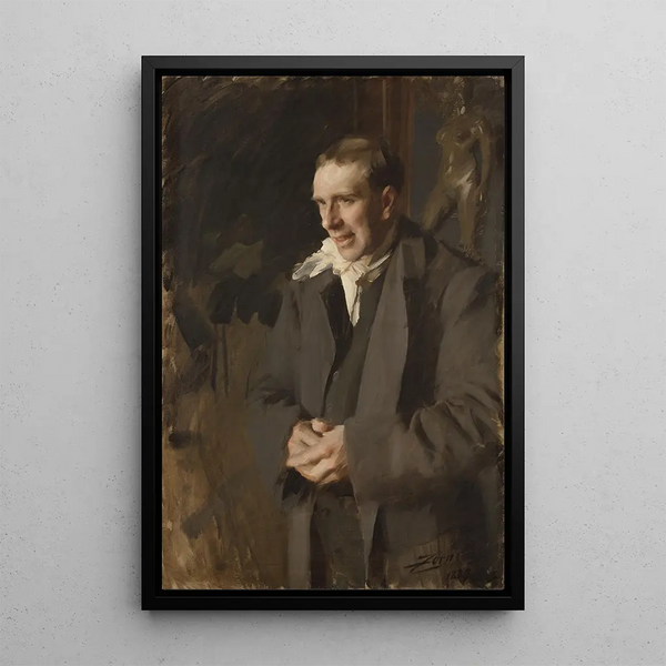 Coquelin Cadet - Anders Zorn — kehystetty taideteos seinällä